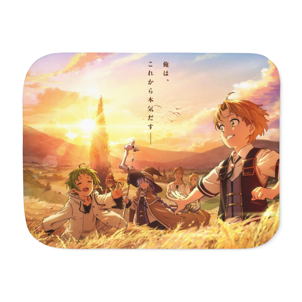 Anime Mushoku Tensei: Jobless Reincarnation Sherpa Blanket