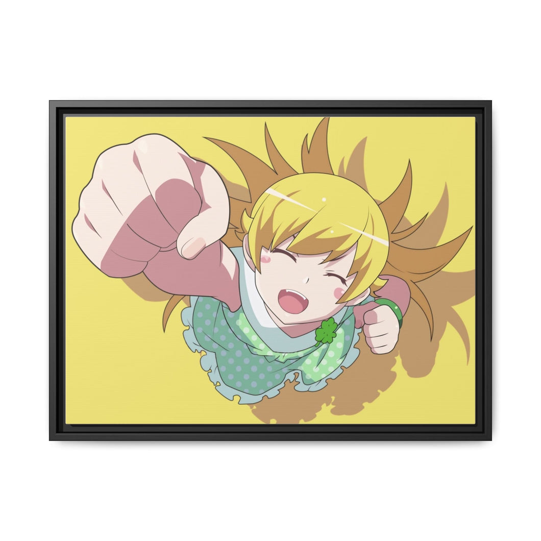 Monogatari (Series) Canvas Framed Art Print