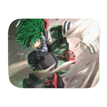 Load image into Gallery viewer, My Hero Academia Izuku Midoriya Sherpa Blanket
