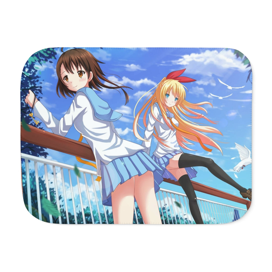 Anime Nisekoi Sherpa Blanket