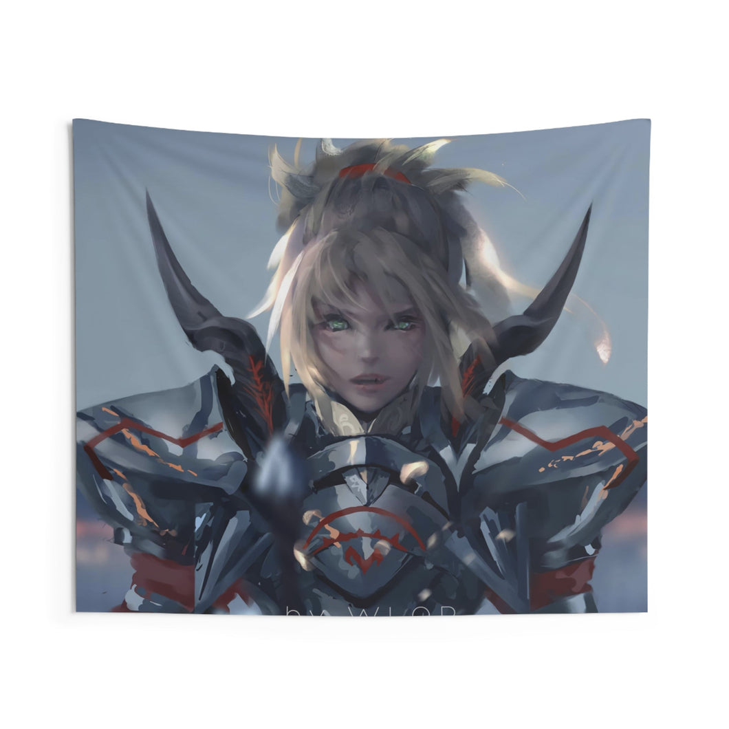 Fate/Apocrypha Saber Of Red Indoor Wall Tapestry