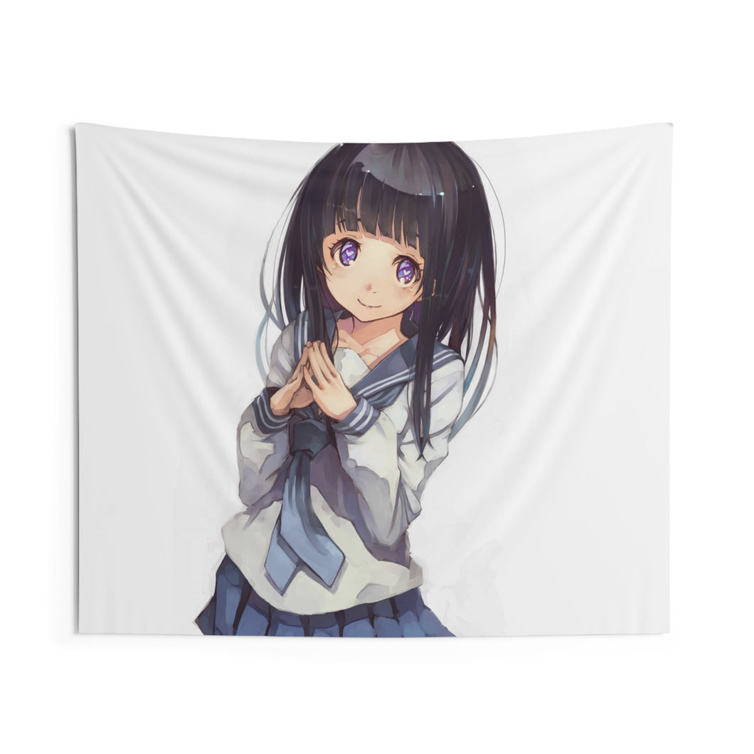 Eru Chitanda  smile Indoor Wall Tapestry