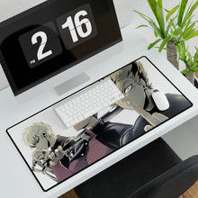 Load image into Gallery viewer, Genos, Metal Bat and Garou Mouse Pad (Desk Mat)
