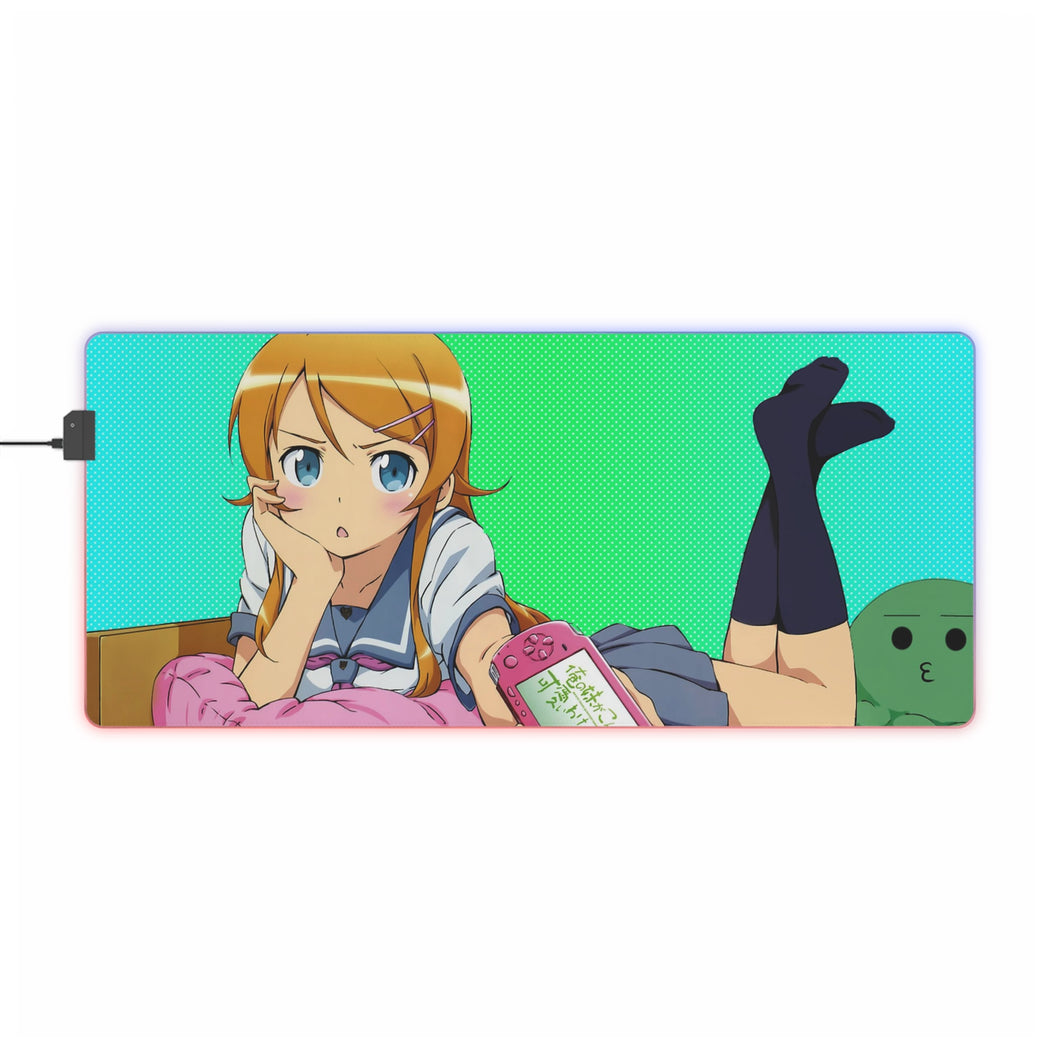 Oreimo Kirino Kousaka RGB LED Mouse Pad (Desk Mat)
