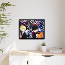 Load image into Gallery viewer, Mob Psycho 100 Arataka Reigen, Shigeo Kageyama, Teruki Hanazawa Canvas Framed Art Print
