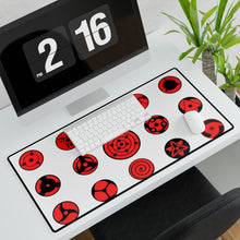 Load image into Gallery viewer, All Sharingans Flat Style Mouse Pad (Desk Mat)
