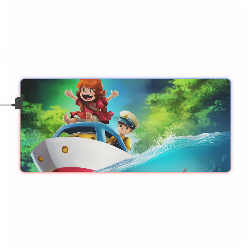 Ponyo Ponyo RGB LED Mouse Pad (Desk Mat)