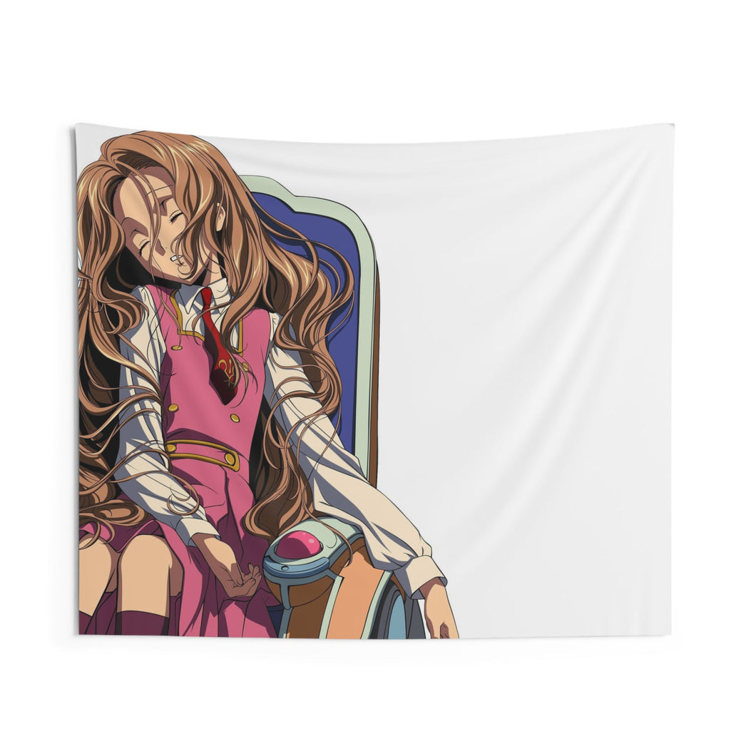 Code Geass Nunnally Lamperouge Indoor Wall Tapestry