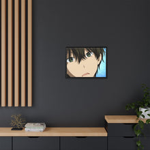 Load image into Gallery viewer, Hōtarō Oreki Face Canvas Framed Art Print
