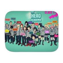 Load image into Gallery viewer, My Hero Academia Izuku Midoriya, Katsuki Bakugou, Shouta Aizawa, Tsuyu Asui Sherpa Blanket
