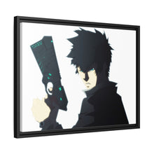 Load image into Gallery viewer, kougami with his dominator Canvas Framed Art Print
