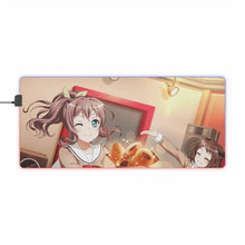 Load image into Gallery viewer, Saaya &amp; Kasumi RGB LED Mouse Pad (Desk Mat)
