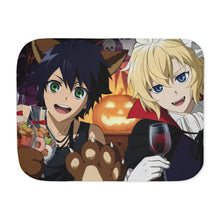 Load image into Gallery viewer, Anime Seraph of the End Sherpa Blanket
