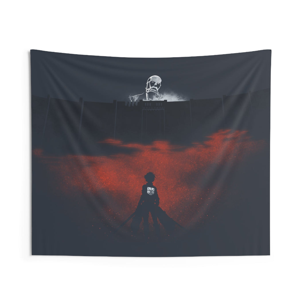Shingeki no Kyojin - The Wall Indoor Wall Tapestry