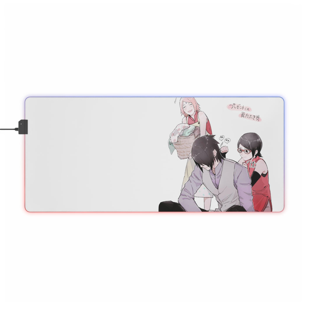 Boruto RGB LED Mouse Pad (Desk Mat)