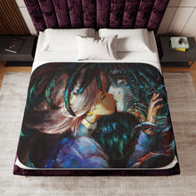 Load image into Gallery viewer, Howl&#39;s Moving Castle Sherpa Blanket
