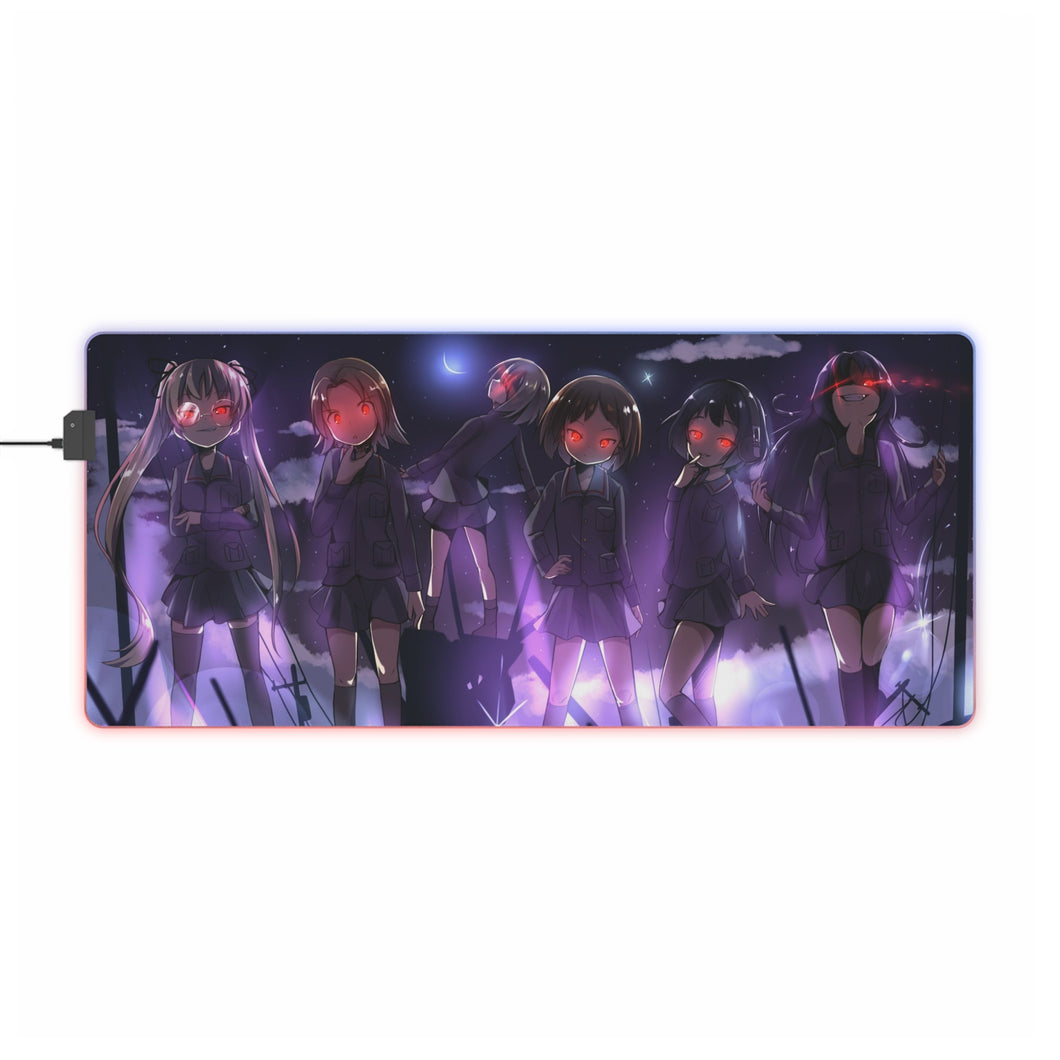 Girls und Panzer RGB LED Mouse Pad (Desk Mat)