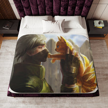 Load image into Gallery viewer, Anime Naruto Sherpa Blanket
