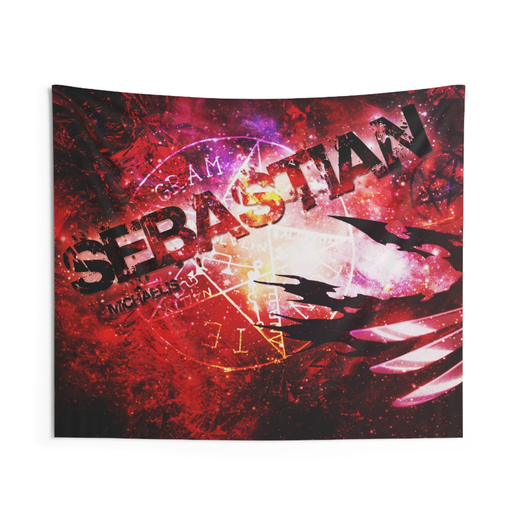 Black Butler Indoor Wall Tapestry
