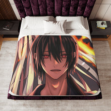 Load image into Gallery viewer, Fire Force Benimaru Shinmon Sherpa Blanket
