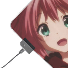 Load image into Gallery viewer, Rikka Takanashi and Satone Shichimiya RGB LED Mouse Pad (Desk Mat)
