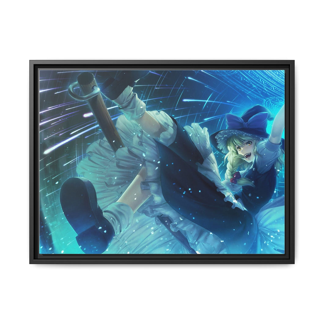 Touhou Canvas Framed Art Print