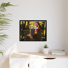 Load image into Gallery viewer, Fairy Tail Natsu Dragneel, Lucy Heartfilia Canvas Framed Art Print
