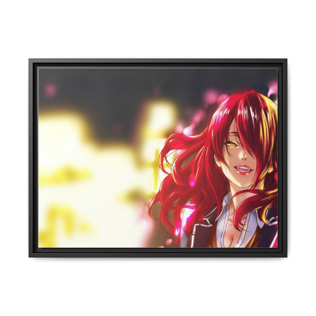 Anime Food Wars: Shokugeki no Soma Canvas Framed Art Print