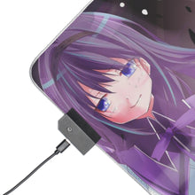 Load image into Gallery viewer, Puella Magi Madoka Magica Homura Akemi, Madoka Kaname, Sayaka Miki, Mami Tomoe RGB LED Mouse Pad (Desk Mat)
