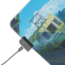 Load image into Gallery viewer, Anime Train Station RGB LED Mouse Pad (Desk Mat)
