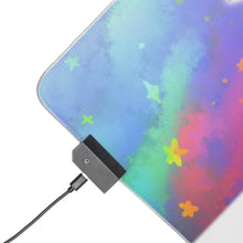 Load image into Gallery viewer, Fairy Tail Natsu Dragneel, Lucy Heartfilia, Happy RGB LED Mouse Pad (Desk Mat)
