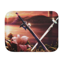 Load image into Gallery viewer, Anime Sword Art Onliner Sherpa Blanket
