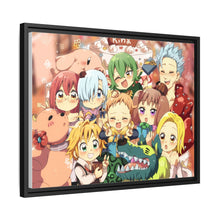 Load image into Gallery viewer, Anime The Seven Deadly Sins Canvas Framed Art Print
