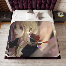 Load image into Gallery viewer, Anime Violet Evergarden Sherpa Blanket
