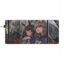 Load image into Gallery viewer, Gold City &amp; Tosen Jordan RGB LED Mouse Pad (Desk Mat)
