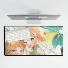 Load image into Gallery viewer, Len Kagamine &amp; Rin Kagamine Mouse Pad (Desk Mat)
