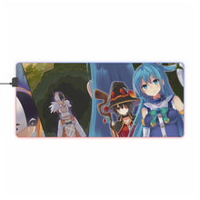 Load image into Gallery viewer, KonoSuba - God’s Blessing On This Wonderful World!! RGB LED Mouse Pad (Desk Mat)
