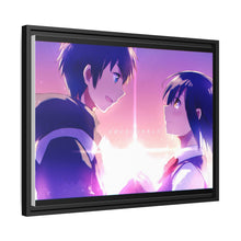 Load image into Gallery viewer, Your Name. Canvas Framed Art Print
