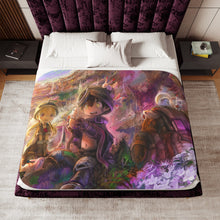 Load image into Gallery viewer, Anime Made In Abyss Sherpa Blanket
