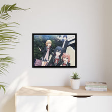 Load image into Gallery viewer, My Teen Romantic Comedy SNAFU Hachiman Hikigaya, Yukino Yukinoshita, Yui Yuigahama Canvas Framed Art Print

