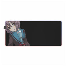 Load image into Gallery viewer, The Melancholy Of Haruhi Suzumiya RGB LED Mouse Pad (Desk Mat)
