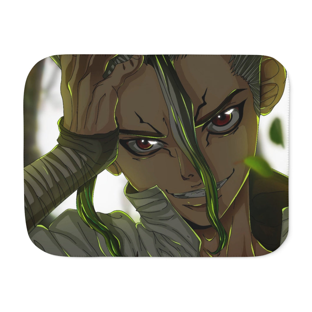 Dr. Stone Sherpa Blanket