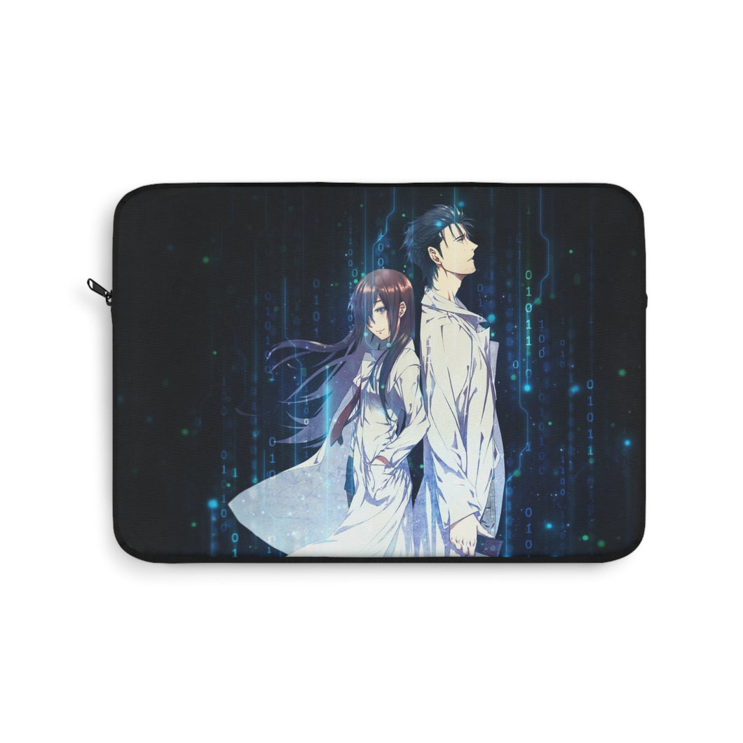 Okabe and Kurisu Laptop Sleeve