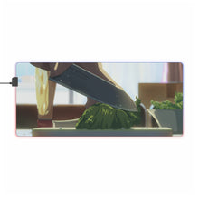 Load image into Gallery viewer, The Garden Of Words RGB LED Mouse Pad (Desk Mat)
