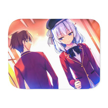 Load image into Gallery viewer, Classroom of the Elite Arisu Sakayanagi Sherpa Blanket
