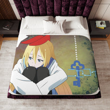 Load image into Gallery viewer, Chitoge Kirisaki Sherpa Blanket
