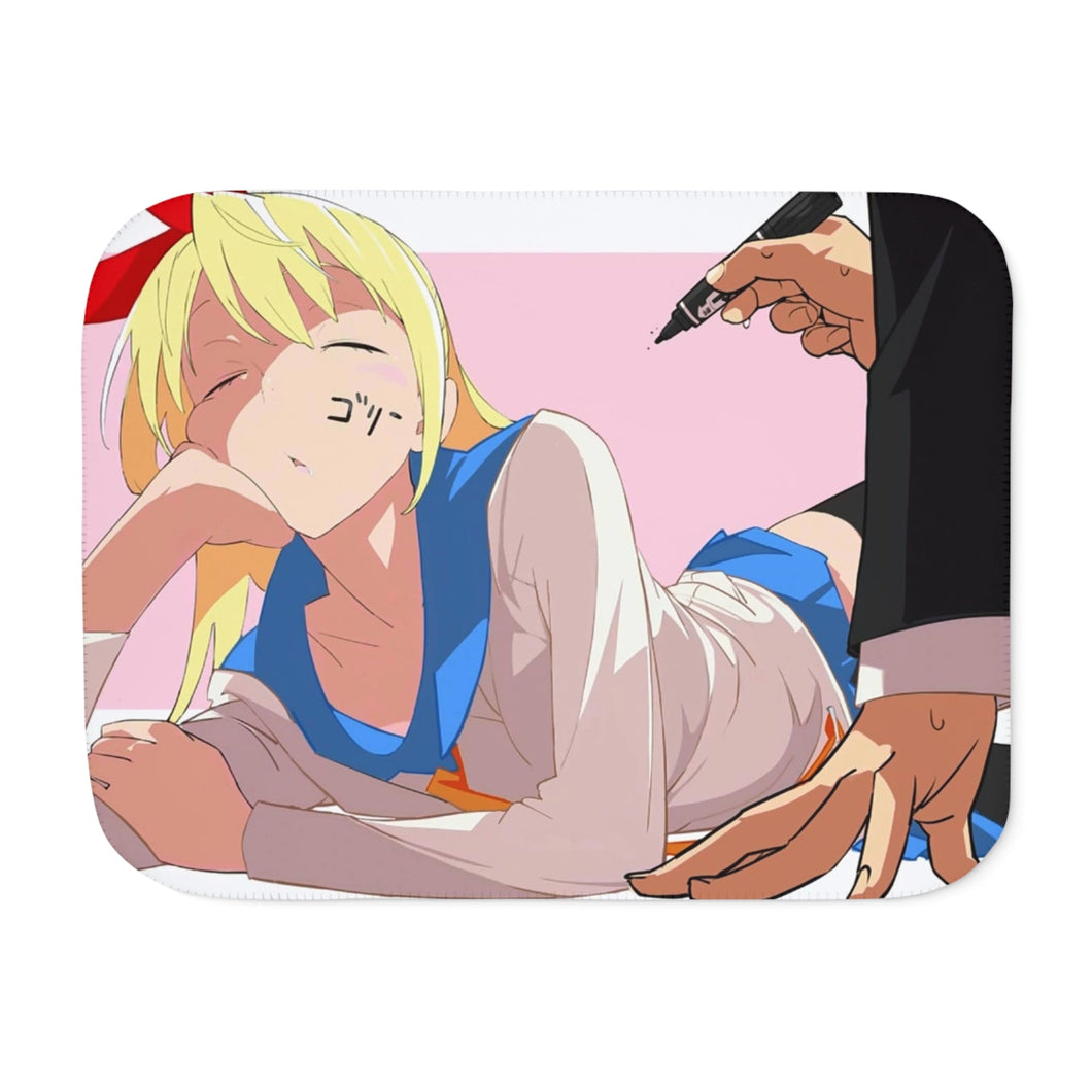 Nisekoi Chitoge Kirisaki Sherpa Blanket