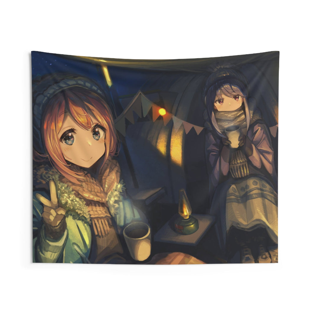 Laid-Back Camp by Indoor Wall Tapestry