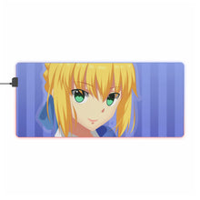 Load image into Gallery viewer, Saber (Fate Series) RGB LED Mouse Pad (Desk Mat)
