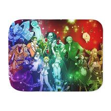 Load image into Gallery viewer, Overlord Albedo, Shalltear Bloodfallen, Narberal Gamma, Demiurge, Sebas Tian Sherpa Blanket
